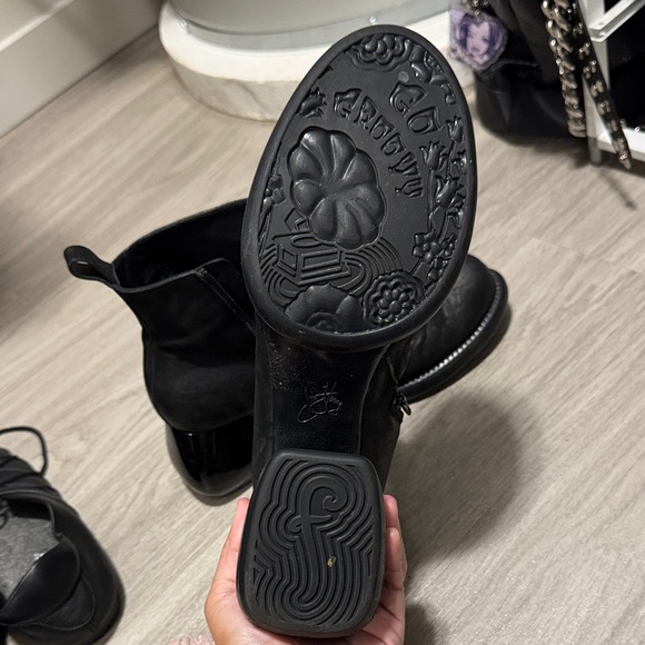 Fluevog Black Ankle Boots - Picture 2 of 4